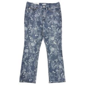 Pathway Floral - Seven7 Women's High Rise Tummyless Regular Fit Bootcut Stretch